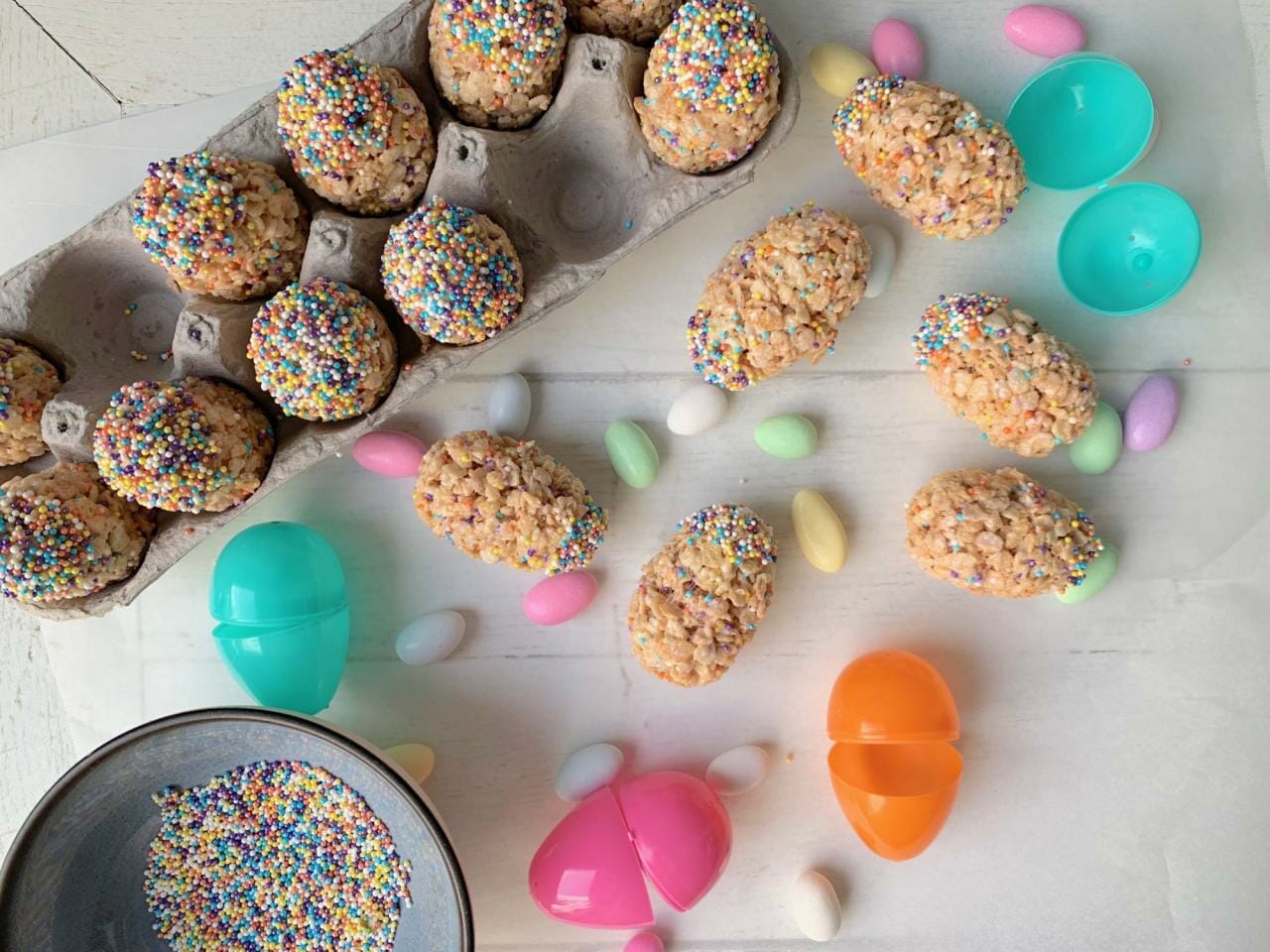 Easter Egg Rice Krispies Treats Recipe | Southern Living